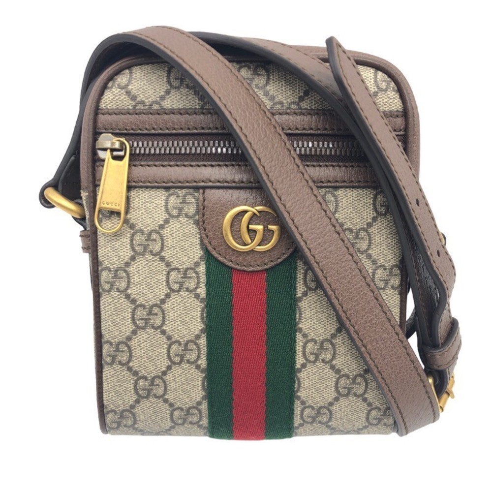 Gucci Ophidia GG Small Shoulder Bag Beige
